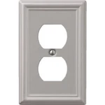 4-AMERELLE Chelsea 1-GANG Stamped Steel Outlet Wall Plate Brushed Nickel 149DBN. Fixed Price $32.89.