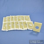 Leviton 86004 Ivory 1-GANG 1.406" Outlet Plastic Standard Wallplate Cover 15PCS. Fixed Price $9.19.