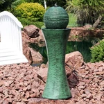 Desert Spring Solar Water Fountain With Battery/pump - 30 By Sunnydaze. Fixed Price $285.00.
