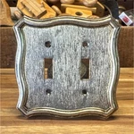 American Tack & Hdwe. Co. 70TT Vintage 2-GANG Double Toggle Chrome Wall Plate. Fixed Price $14.18.