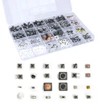 620 Pcs 24 Value Micro Momentary Tactile Push Button Switch Assortment Kit. Fixed Price $29.02.