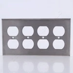 Mulberry 97102 Stainless Steel 4-GANG Duplex Receptacle Wallplate Outlet Cover. Fixed Price $12.34.