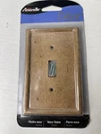 Creative Accents Noce Stone Wallplate Light Switch Cover 1 Single Toggle. Fixed Price $11.99.