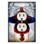 Spiderman Decorative Duplex Outlet Light Switch Cover Wall Plate. Fixed Price $14.99.