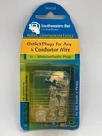 Southwestern Bell Phone Modular Outlet Plugs Pack Of 9 For Any 6 Conductor Wire. Fixed Price $7.22.