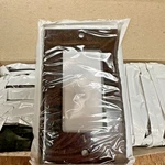 25 Leviton Brown Decora Gfi Gfci 1-GANG Standard Plastic Wallplate Cover 80401. Fixed Price $38.99.