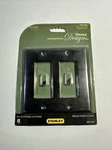 Stanley Oil Rubbed Bronze Dual 2 Rocker Wall Switch Plate Cover Nos. Fixed Price $7.99.
