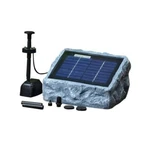 Asc Solar Stone Water Pump Kit With Battery And Led Ring Light - Open Box. Fixed Price $80.00.