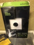 Legrand Adorne 15A Wave-on Wave-off Light Switch Magnesium (ASWV1532M2). Fixed Price $70.00.