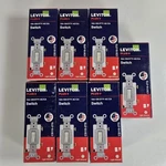 Leviton CS115-2TS 15A Light Switch Almond Single Pole 120/277V Lot Of 7.... Fixed Price $24.95.