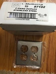 Mulberry Gang Duplex Stainless Receptacle Cover 97102 Plate Outlet Wall. Fixed Price $29.00.
