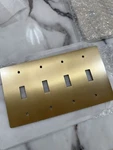 Residence Supply - Brass Rotary Dimmer Switch Plate Gang Msrp $247. Fixed Price $199.00.