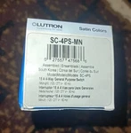 Lutron Claro Satin Colors 15 Amp 4-WAY Switch SC-4PS-MN Midnight. Fixed Price $26.99.
