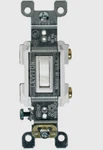 Leviton White Metal Framed Manual Toggle Switch Amp 120 Volt RS115-WCP. Fixed Price $7.99.