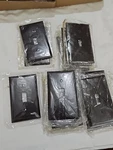 16 Cooper Brown Standard 1-GANG Thermoset Toggle Switch Wallplate Covers. Fixed Price $25.00.