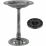 28" Outdoor Garden Bird Bath Basin W/ Solar Pump Fountain Stand Polyresin Decor. Fixed Price $35.96.