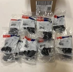 Leviton 41084-BE Snap-in-mount Blank Quickport Insert Black (lot Of 150). Fixed Price $35.00.