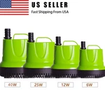 Submersible Water Pump For Pond Aquarium Hydroponics Fish Tank Fountain. Fixed Price $16.81.