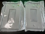 New Leviton 022-PJ26-W Wall Plates Outlet Covers, White, Lot Of. Fixed Price $8.50.