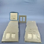 Leviton SJ262-SGY Gray 2-GANG Midway Decora Screwless Wallplate Gfci Cover 20PCS. Fixed Price $56.99.