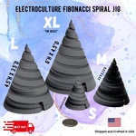 Fibonnacci Spiral Jig Electroculture Gardening Metaphysics Tool Orgonite Energy. Fixed Price $29.99.