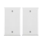 Leviton 80714-W 1-GANG No Device Blank Wallplate, Standard Size, White. Fixed Price $11.99.