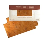 Acp Vinyl Metallice Outlet Cover (laminate) -2 Sheets (12" X 6")/PKG -new. Fixed Price $20.00.