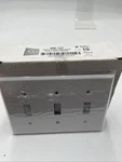10 Taymac Ww-ttt Metal Standard Triple Toggle Switch Wall Plate White 3 Gang. Fixed Price $69.95.