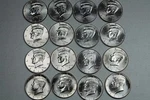 Special Request #156 Kennedy Half Dollars Uncirculated. Fixed Price $46.75.