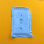 (an) Lot Of 24 Leviton 020-88001 262B White Single Gang Light Switch Cover. Fixed Price $17.59.
