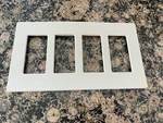 Lutron SC-4-TP Four Gang Satin Cover Taupe Color. Fixed Price $12.49.