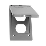 Crouse-hinds TP7199 1-GANG Vertical Duplex Weatherproof Self-closing Cover. Fixed Price $8.10.