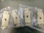 (7 Pcs Lot) Eagle Decorator Voice Modular Jack Ivory TWD-3560V Phone. Fixed Price $14.99.