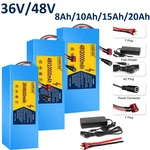 48V 36V 8AH/10AH/15AH/20AH Battery For 200W-1200W Electric Bicycle. Fixed Price $152.99.