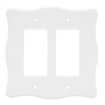 Brainerd 64600 Nylon Decorator Wall Plate / Switch Double, White. Fixed Price $19.99.