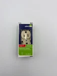 Leviton Almond Commercial Duplex Receptacle Outlet 15A 125V BR15-A Boxed. Fixed Price $8.55.