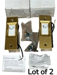 Lee Electric 211DF Gold Cabinet Door Light Switch Pair ( ) Nos-complete. Fixed Price $29.99.