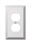Amerelle 161D Century Light Gray 1-GANG Stamped Steel Duplex Outlet Wall Plate. Fixed Price $7.38.