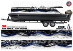 Bay Water Pontoon Boat Wrap 3M Cast Vinyl - Custom Sizes Made Usa. Fixed Price $434.99.