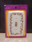 Vintage American Tack & Hardware Light Switch Floral Wall Plate Deco Room Nos. Fixed Price $14.97.
