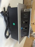 Hidden Pop-up Outlet 20W Usb Port Electrical Box Recessed Multimedia Strip. Fixed Price $55.00.
