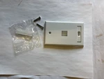 Leviton 012-42080-1WS Quickport Single White Wall Plate. Quantity 25. Fixed Price $20.00.