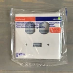 Leviton Midway White 2 Gang Nylon Duplex Toggle Wall Plate Home Improvement. Fixed Price $8.00.