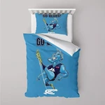 Carlton Go Blues Single Bed Quilt Cover Set By Paul Harvey Footy Licensed. Fixed Price $48.43.