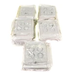 (lot Of 50) Leviton 88016 White Plastic 2 Gang Outlet Covers Wall. Fixed Price $39.99.