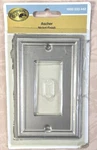 Hampton Bay Chelsea Decorator Wall Plate Nickel 149RBNHB. Fixed Price $9.00.