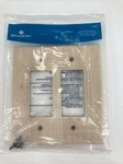 Brainerd Unfinished Wood Double Decorator Wall Plate #64655 New. Fixed Price $7.95.