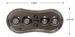 Mulin Electric Switch -MLSK46-A Right (lsf) Button Power Recliner + Usb. Fixed Price $44.99.