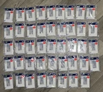 Leviton Plus+ Nylon Wallplate #R62-PJ26-W Midway 3/8" Larger White Lot Of 44. Fixed Price $65.88.
