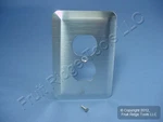 Leviton Jumbo Satin Chrome Outlet Cover Oversize Receptacle Wallplate 89303-SSS. Fixed Price $8.54.